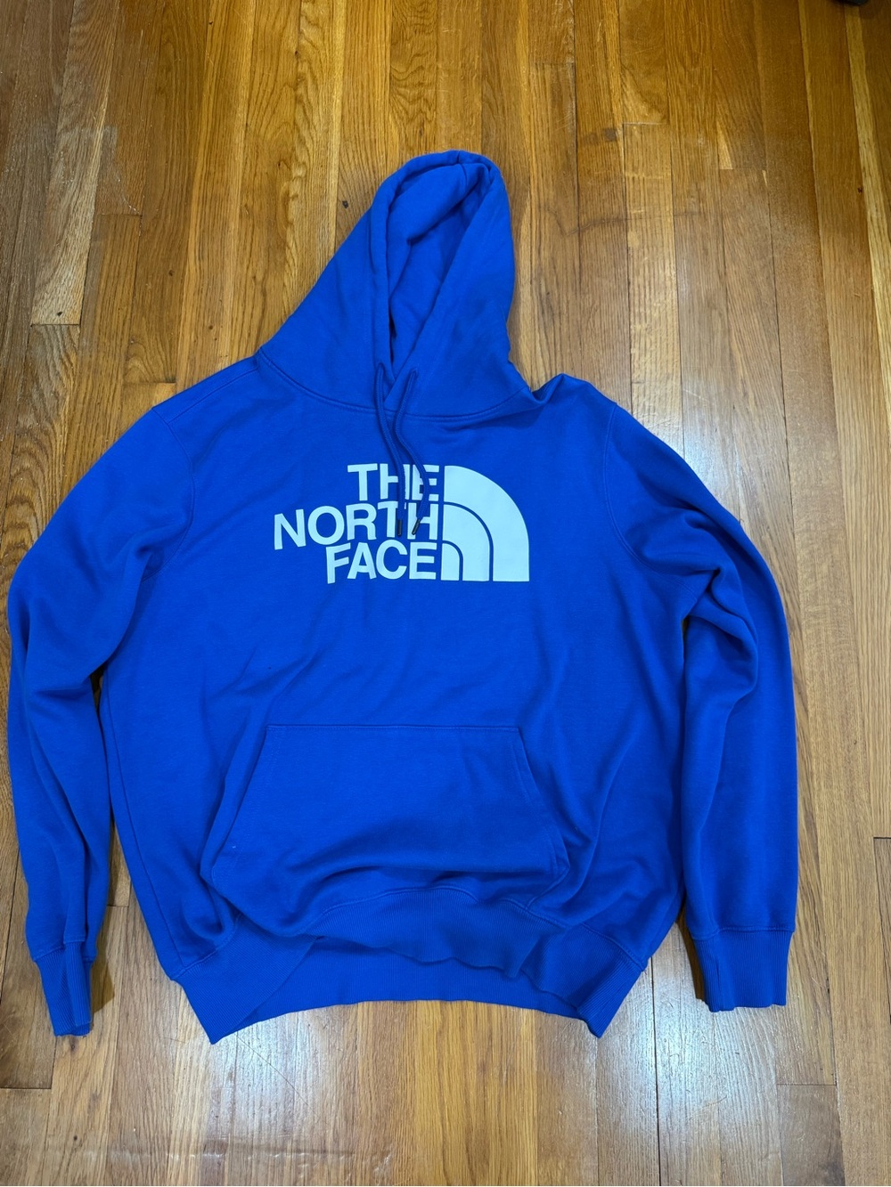 The North Face Men's Royal Blue Logo Hoodie